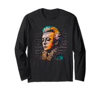 Wolfgang Amadeus Mozart Compositeur de Musique Piano Manche Longue