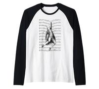 Wolfgang Amadeus Mozart Compositeur Drôle Partition Musicien Manche Raglan