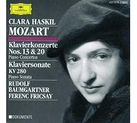 Wolfgang Amadeus Mozart (compositeur) – Concertos pour piano n°13 et 20 / Sonate K.280 / Variations