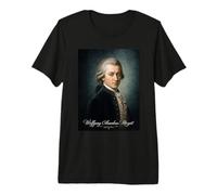 Wolfgang Amadeus Mozart Compossier Pianiste T-Shirt Haut de Gamme
