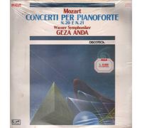 WOLFGANG AMADEUS MOZART - CONCERTI PER PIANOFORTE 20 E 21
