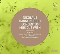 Wolfgang Amadeus Mozart: Der Schauspieldirektor; Antonio Salieri: Prima La Musica E Poi Le Parole [Eva Mai; Patricia Petibon; Markus Schäfer; Nikolaus Harnoncourt] [Belvedere: Bve08035]