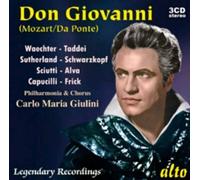 Wolfgang Amadeus Mozart Don Giovanni (CD) Album