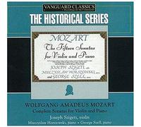 Wolfgang Amadeus Mozart – Intégrale des sonates pour violon et piano – Vanguard
