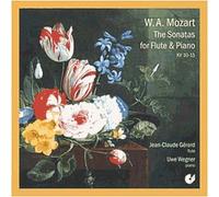 Wolfgang Amadeus Mozart Les Sonates Pour Flûte & Piano Kv 10-15