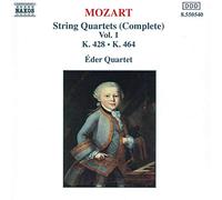 Wolfgang Amadeus Mozart – L'Intégrale des quatuors à cordes Vol.1 – NAXOS