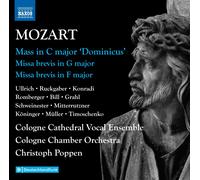 Wolfgang Amadeus Mozart: Mass in C Major 'Dominicus'/Missa Brevis in G Maj (CD)