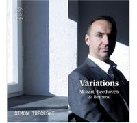 Simon Trpceski – Variations (Mozart, Beethoven et Brahms) – CD – NAXOS