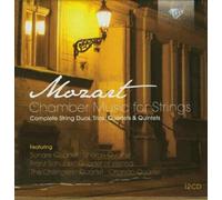 Wolfgang Amadeus Mozart : Mozart: Chamber Music for Strings CD Box Set 12 discs
