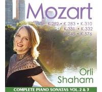 Orli Shaham – Mozart : Sonates pour piano Vol. 2 et 3 – CD – Harmonia Mundi