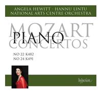 Wolfgang Amadeus Mozart – Concertos pour piano n°22 et n°24 – Hewitt, Lintu – CD