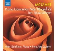Wolfgang Amadeus Mozart – Concertos pour piano n° 18 et n° 22 (arr. I. Lachner) – CD – NAXOS
