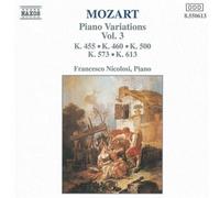 Francesco Nicolosi – Mozart : Variations pour piano, Vol. 3 – CD – NAXOS