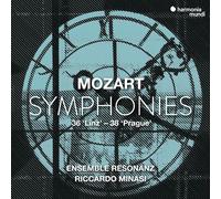 Wolfgang Amadeus Mozart – Symphonies Numéros 36 «Linz» & 38 «Prague» – CD – Harmonia Mundi