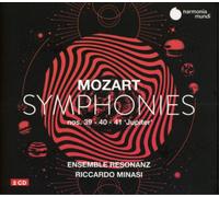Ensamble Resonance – Symphonies Nos. 39, 40 & 41 Jupiter – Harmonia Mundi
