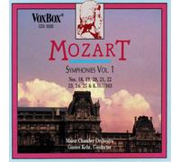 Wolfgang Amadeus Mozart – Symphonies Volume 1 – CD – Vox