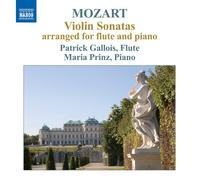 Mozart, W.A. – Sonates pour violon (arr. pour flûte et piano) – NAXOS