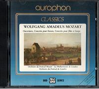 Wolfgang Amadeus Mozart - Ouvertures , Concerto pour Basson KV 191 , Concerto pour Flûte et Harpe KV 299 - Ouverture de la Flûte Enchantée - Clemenza di Tilo - L'Enlèvement au Sérail ( 1989 - DDD West-Germany )