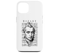 Wolfgang Amadeus Mozart Partition Classique Notes Vintage Coque pour iPhone 13