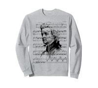 Wolfgang Amadeus Mozart Partition Pianiste Mozart Sweatshirt