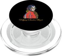 Wolfgang Amadeus Mozart Portrait Vintage dessiné à la Main PopSockets PopGrip pour MagSafe