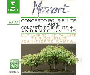 Wolfgang Amadeus Mozart/Rampal/Paillard - Floejt & Harpkonsert [Import]