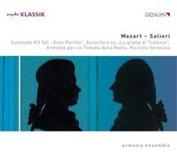 Mozart, Salieri – Oeuvres pour orchestre d'harmonie – CD – Walter Genuin
