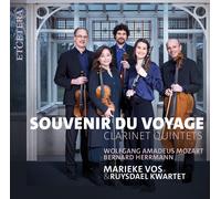 Wolfgang Amadeus Mozart Souvenir Du Voyage: Clarinet Quintets (CD) Album