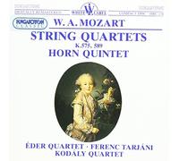 Wolfgang Amadeus Mozart – Quatuors à cordes K 575 et 589, Quintette pour cor – CD