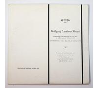 Wolfgang Amadeus Mozart: Symphonie Concertante in E-flat Major for Violin, Viola, and Orchestra, K. 364; Concertone for 2 Violins, Oboe, Cello, and Orchestra, K. 190.