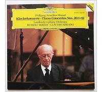 Wolfgang Amadeus Mozart , The London Symphony Orchestra , Rudolf Serkin , Claudio Abbado - Klavierkonzerte o Piano Concertos Nos. 20 & 12 - Deutsche Grammophon - 2532 053