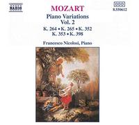 Wolfgang Amadeus Mozart - Variations pour piano, vol.2
