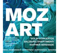 Mozart – Quintessence Mozart : Concertos pour violon, Divertimenti de Salzbourg, Sérénade Haffner
