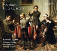 Wolfgang Amadeus Mozart – Quatuors pour flûte – CD Digipak – Accent
