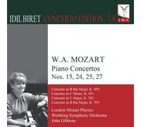Wolfgang Amadeus Mozart W.A. Mozart: Piano Concertos Nos. 15, 24, 25, 27 (CD)