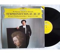 Wolfgang Amadeus Mozart , Wiener Philharmoniker , James Levine - 419 234-1 Mozart Symphonies 25/26/27 Wiener Philharmoniker James Levine LP