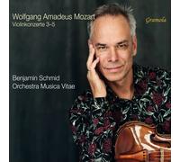Mozart / Schmid / Orchestra Musica Vitae – Concertos pour violon et orchestre n° 3 à 5 – CD – Import – NAXOS