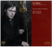 Wolfgang Amadeus Mozart Wolfgang Amadeus Mozart: Violinkonzerte Nr. 3,4,5 (CD)