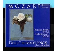 Wolfgang Amadeus Mozart: Works For Piano 4 Hands by Duo Crommelynck