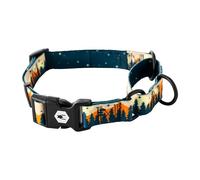 Wolfgang Collier Martingale Haut de Gamme pour Chiens de Petite, Moyenne et Grande Taille, fabriqué aux États-Unis, imprimé Overland, Taille S (1,6 cm x 25,4 à 30,5 cm)