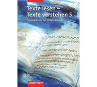 Texte Lesen, Texte Verstehen 5. Arbeitsheft
