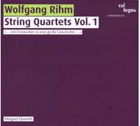 Wolfgang Rihm : String Quartets, Vol. 1 (Nos. 1-4)
