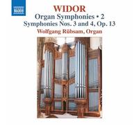 Charles‑Marie Widor / Wolfgang Rubsam – Symphonies pour Orgue, Volume 2 – CD – NAXOS