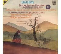 Wolfgang Sawallisch - Johannes Brahms: Ein Deutsches Requiem - Altrhapsodie - Schicksalslied [Doppel Vinyl LP] Wolfgang Sawallisch [Vinyl LP]