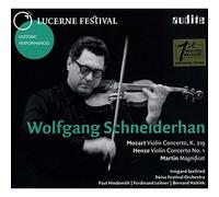 Wolfgang Schneiderhan – Wolfgang Schneiderhan plays Mozart, Henze & Martin – NAXOS