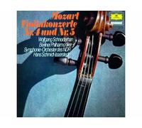 Wolfgang Schneiderhan (Solist und Dirigent) und die Berliner Philharmoniker - Mozart: Violinkonzerte Nr. 4 D-dur KV 218 - Nr. 5 A-dur KV 219 [Vinyl LP record] [Schallplatte]