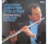 Wolfgang Schulz - Beethoven: Sämtliche Werke für Flöte und Klavier / Complete works for flute and piano [Vinyl Doppel-LP] [Schallplatte]