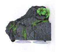 WolfGo Aquarium Tortue Escalade-résine Aquarium Simulation Artificielle Tortue Escalade terrasse échelle Cave Aquarium Paysage décoration