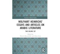 Wolfhart Heinrichs' Essays and Articles on Arabic Literature