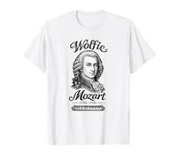Wolfie Mozart Clavier Piano Portrait Musique Classique T-Shirt